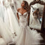 Off Shoulder Lace Mermaid Wedding Dresses Online, Cheap Beach Bridal Dresses, WD473