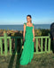 Elegant Green A-line Maxi Long Party Prom Dresses Ideas,Evening Gowns,13694