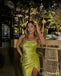 Sexy Green One Shoulder Mini Short Prom Homecoming Dresses Tight,Party Dress,CM1015