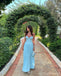 Gorgeous Blue A-line Sweetheart Long Party Prom Dresses Ideas,Evening Gowns,13850