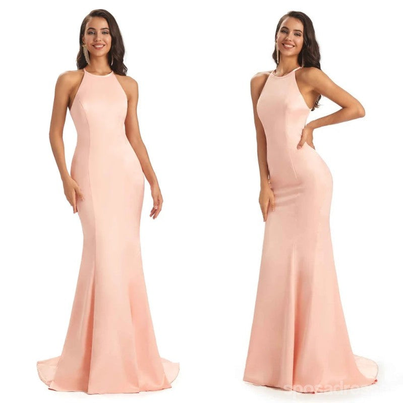 Simple Sabrina Sexy Cheap Long Bridesmaid Dresses Online, WG571