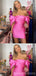 Sexy Off Shoulder Mini Short Prom Homecoming Dresses Online,CM971