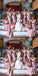 Mismatched Pink Mermaid Off Shoulder Maxi Long Bridesmaid Dresses Online,WG1700