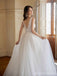 Elegant A-line V-neck Maxi Long Handmade Lace Wedding Dresses For Bride,WD815