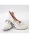 Women's Wedding Shoes Decorative Heel Wedding Heels Bridal Shoes With Beading