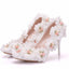 Women's Wedding Shoes Fashionable and Sexy Pedicure Slimming High Heels