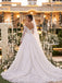 Off-Shoulder Long Sleeve Lace Ball Gown Wedding Dress WD26028