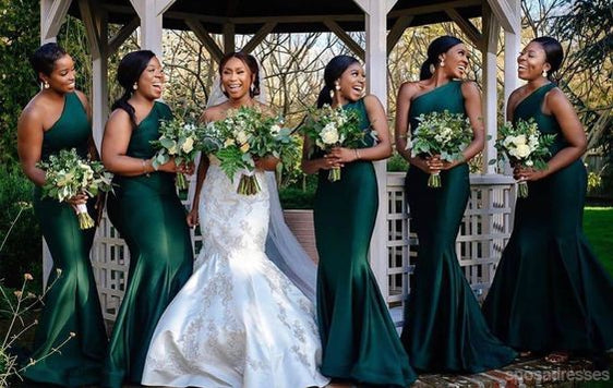 Sexy Green Mermaid One Shoulder Maxi Long Wedding Guest Bridesmaid Dre SposaDresses Sexy Green Mermaid One Shoulder Maxi Long Wedding Guest Bridesmaid Dre SposaDresses