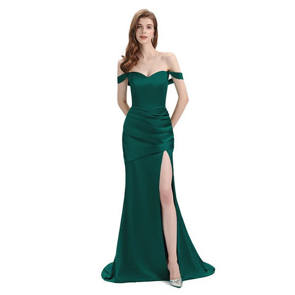 Mismatched Dark Green Mermaid Cheap Bridesmaid Dresses Online, WG1269