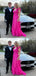 Sexy Hot Pink A-line Long Party Prom Dresses Ideas,Evening Gowns,13775