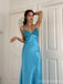 Sexy Blue V-neck Mermaid Long Party Prom Dresses Ideas,Evening Gowns,13832