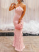 Sexy Pink Mermaid Halter Maxi Long Party Prom Dresses,Evening Dress Online,13495