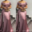 Dusty Rose Mermaid Cheap Long Bridesmaid Dresses Online,WG1394