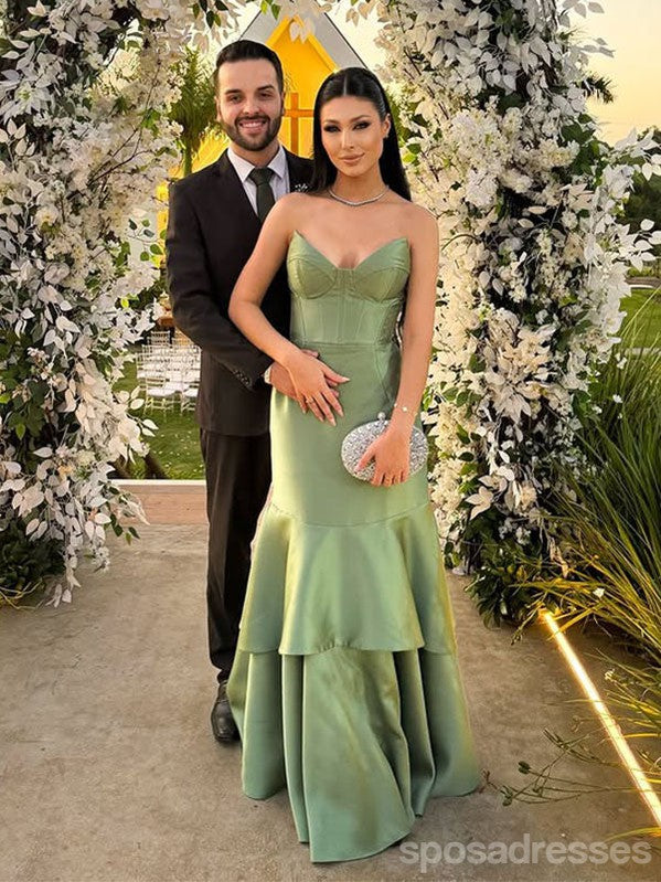 Sexy Green Mermaid V-neck Long Party Prom Dresses Ideas,Evening Gowns, – SposaDresses Sexy Green Mermaid V-neck Long Party Prom Dresses Ideas,Evening Gowns, – SposaDresses