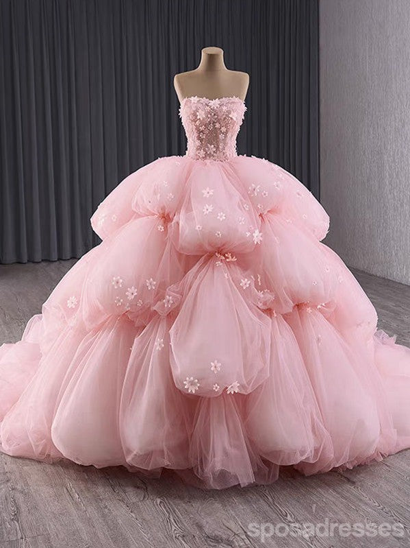 Gorgeous Pink A-line Sweetheart Long Party Prom Dresses Ideas,Evening SposaDresses Gorgeous Pink A-line Sweetheart Long Party Prom Dresses Ideas,Evening SposaDresses