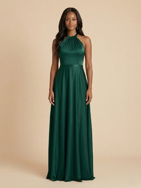sachin and babi light blue dress Plus Size Emerald Green Satin Dress main image 0