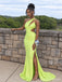 Asymmetric Cutout Sequin High Slit Mermaid Prom Dress PD26016