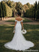 Ivory Lace Off the Shoulder Sweetheart Corset Mermaid Wedding Dress WD26006