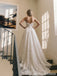 Ivory Lace Sweetheart Corset Spaghetti Straps A Line Wedding Dress WD26007