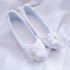 Women's Wedding Shoes Decorative Lace Wedding Heels Bridal Shoes With Beading, H93