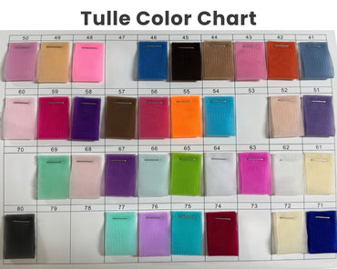 Tulle Fabric Swatch