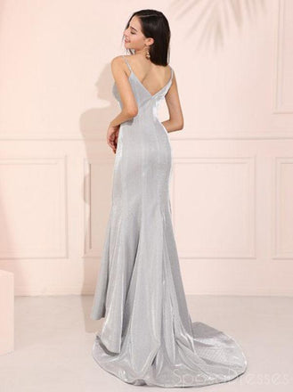 Simple A-line Spaghetti Straps Cheap Prom Dresses, Sweet 16 Prom Dresses, 12397