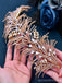 Sparkly Beaded Luxury Rhinestone Tassel Hair Accessories for Women, HP490