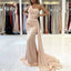 Sexy Mermaid One Shoulder Light Pink Cheap Bridesmaid Dresses Gown Online,WG1130