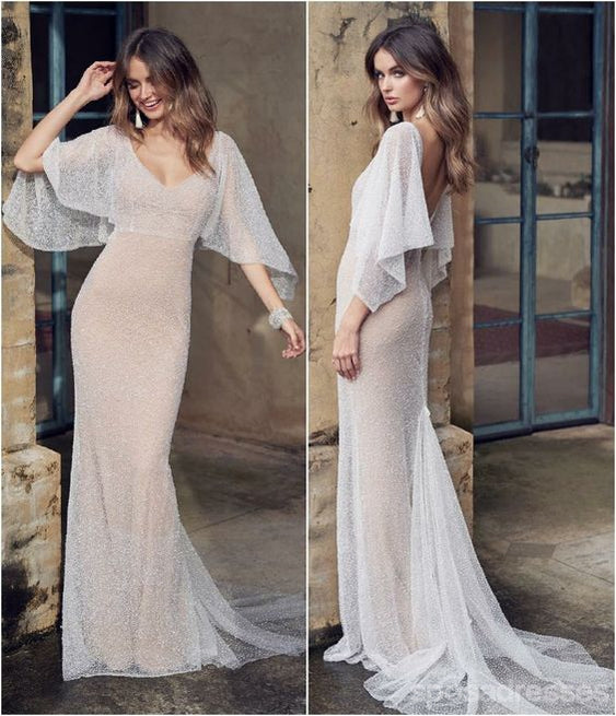 Sexy Mermaid Backless Maxi Long Prom Dresses Online,13265