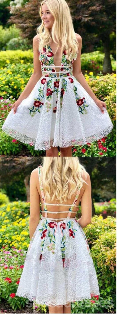 Sexy Backless Cheap Homecoming Dresses Online, Cheap Short Prom Dresses, CM738