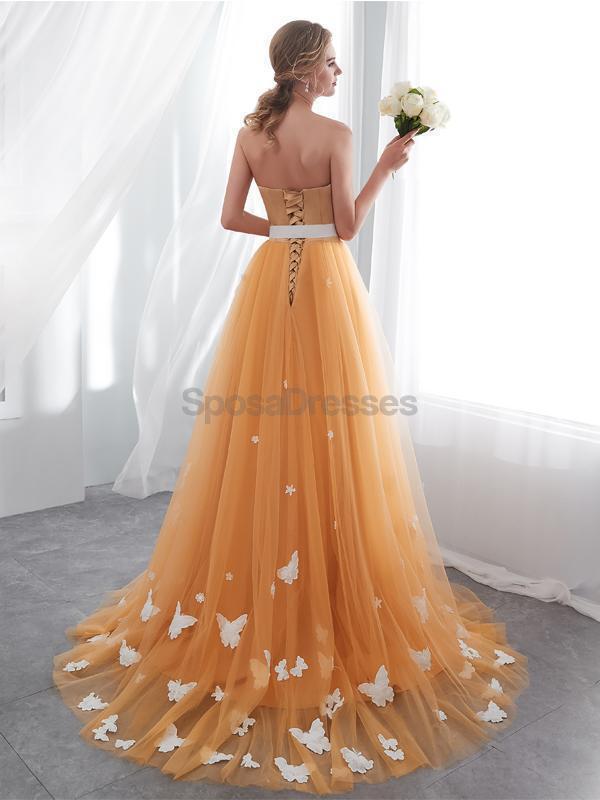 Strapless Quinceanera Dress Blue Butterflies Sequins Bridal Ball Gown E985  - China Quinceanera Dress and Bridal Ball Gown price | Made-in-China.com