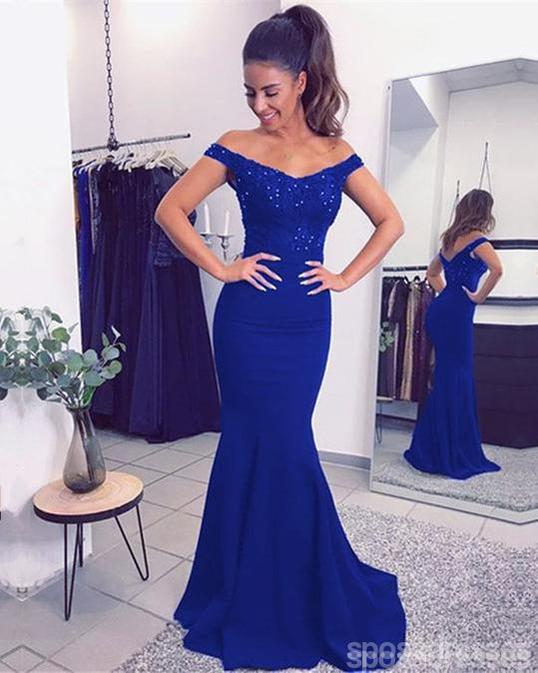 2018 Off Shoulder Black Mermaid Long Evening Prom Dresses, 17456 SposaDresses 2018 Off Shoulder Black Mermaid Long Evening Prom Dresses, 17456 SposaDresses