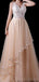 A-line Lace Sleeveless Custom Prom Dresses, Sweet 16 Prom Dresses, 12438