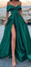 A-line Sleeveless Off The Shoulder Prom Dresses, Sweet 16 Prom Dresses, 12441