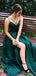 A-line Sleeveless V Neck Cheap Prom Dresses, Sweet 16 Prom Dresses, 12445