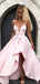 A-line Sleeveless Spaghetti Straps Long Prom Dresses, Sweet 16 Prom Dresses, 12456