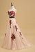 Sweetheart Hand Made Flower A-line Long Evening Prom Dresses, 17629