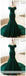 Simple Emerald Green Mermaid Long Evening Prom Dresses, Cheap Sweet 16 Dresses, 18324