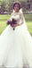 Popular A line Cheap Lace Long Sleeve Wedding Dresses Online, WD425