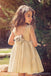 Scoop Neckline Lace A-line V-back Flower Girl Dresses, Lovely Little Girl Dresses, FG064