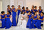 Mermaid Royal Blue Mismatched Mermaid Cheap Bridesmaid Dresses Online, WG656