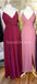 Simple Mismatched Long Bridesmaid Dresses Online, Cheap Dresses, WG698