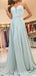 Sweetheart Sage Green Chiffon Cheap Bridesmaid Dresses Online, WG778