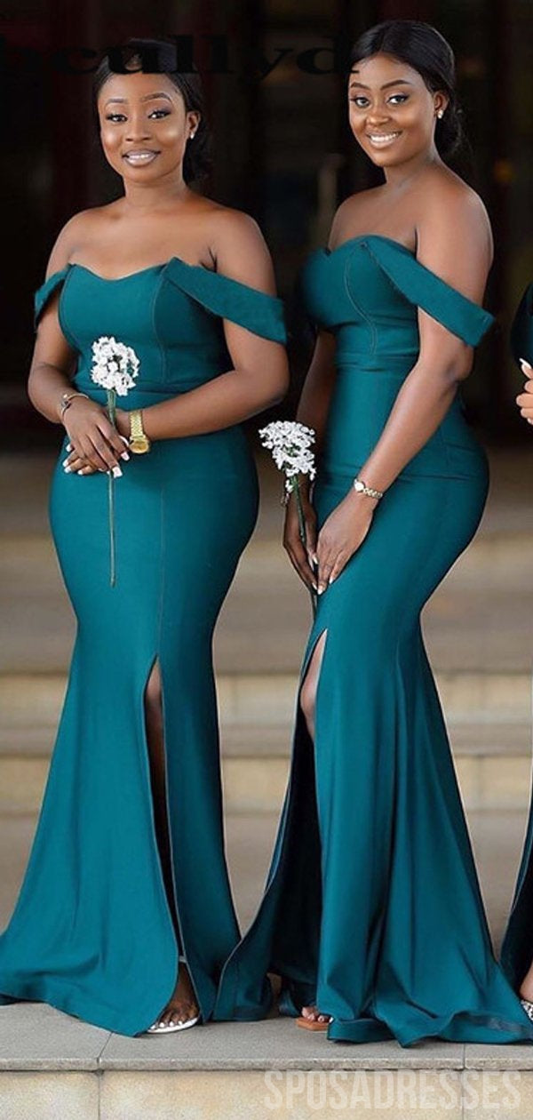 Off Shoulder Teal Mermaid Cheap Bridesmaid Dresses Online, WG781 SposaDresses Off Shoulder Teal Mermaid Cheap Bridesmaid Dresses Online, WG781 SposaDresses