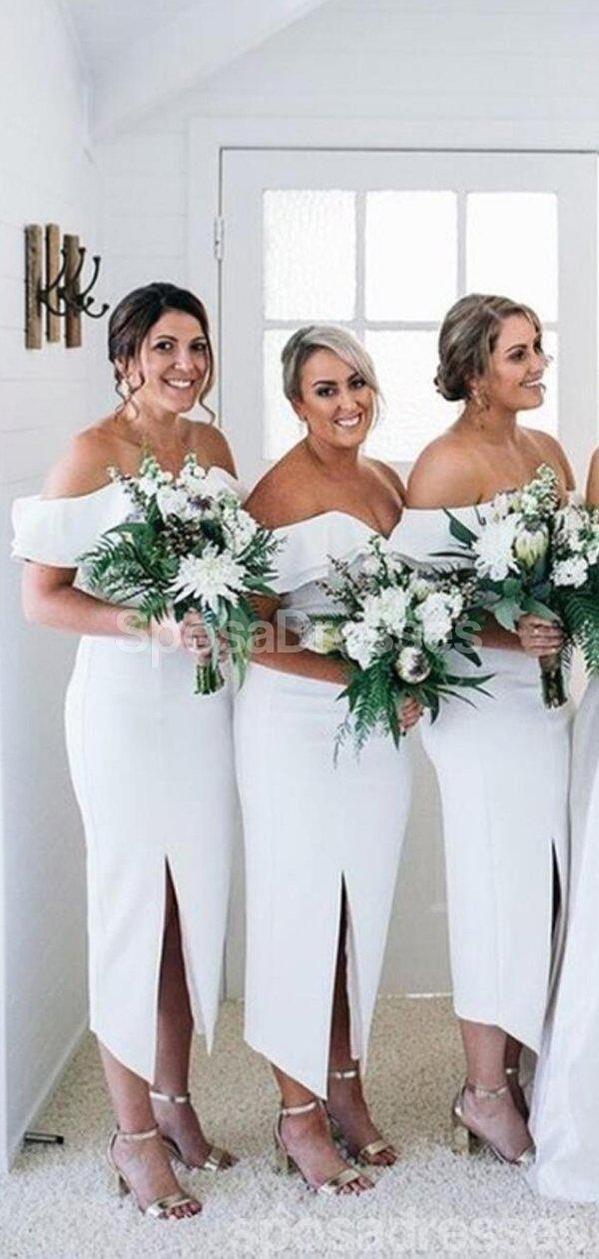 cheap bridesmaid dresses usa Women's Chiffon Bardot Satin Bridesmaid Dress, Emerald