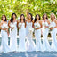 Spaghetti Straps Simple Mermaid Long Cheap Bridesmaid Dresses Online, WG663