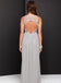 Halter Open Back Silver Chiffon Bridesmaid Dresses Online, WG786