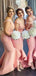 Off Shoulder Mermaid Long Bridesmaid Dresses Online, Cheap Dresses, WG710