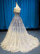 Unique Ombre A-line Cheap Long Evening Prom Dresses, Evening Party Prom Dresses, 12251