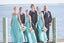 Tiffany Blue Straps Chiffon Custom Cheap Long Bridesmaid Dresses, WG241
